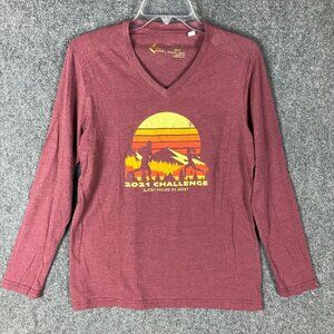 Leslie‎ Jordan T-Shirt Large 2021 Challenge Women's Long Sleeve Cotton Blend